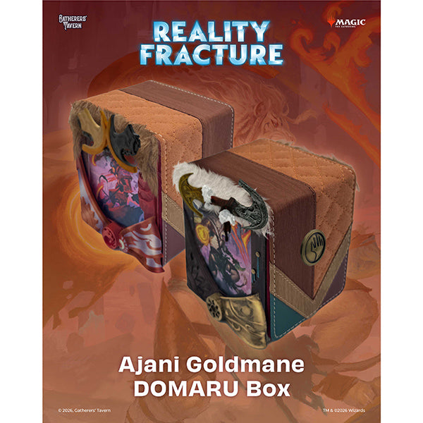 Deck Box - DOMARU Finest - Reality Fracture - Ajani Goldmane