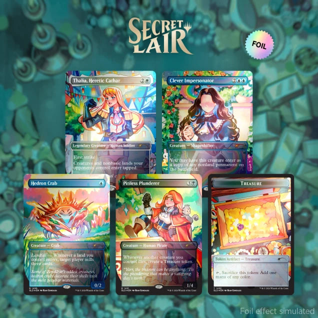 Magic the Gathering - Secret Lair - Pick 'em & Stick 'em - Traditional Foil