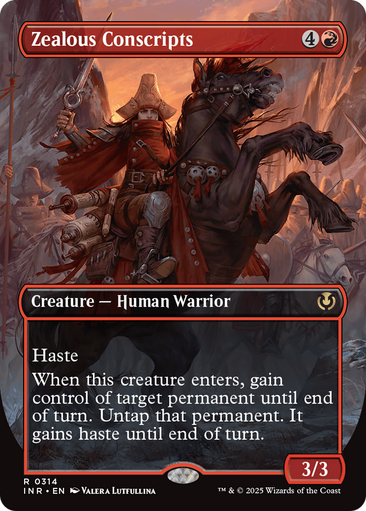 Zealous Conscripts (INR-314) - Innistrad Remastered (Borderless)