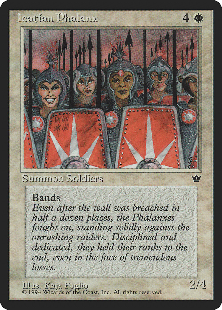 Icatian Phalanx (FEM-11) - Fallen Empires