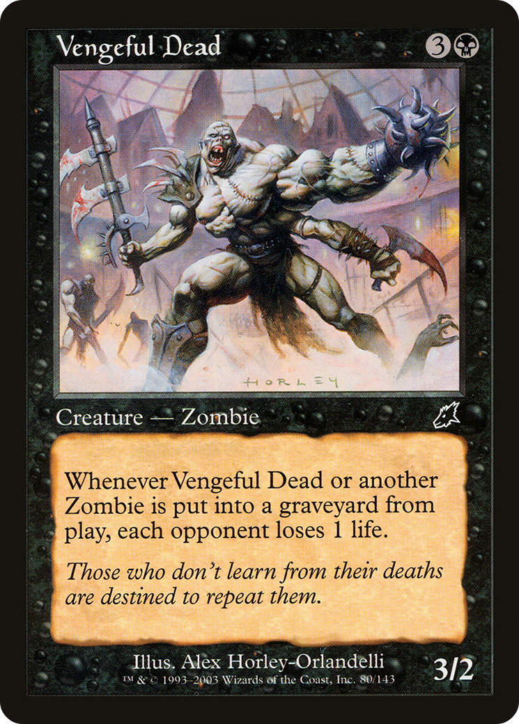 Vengeful Dead (SCG-080) - Scourge