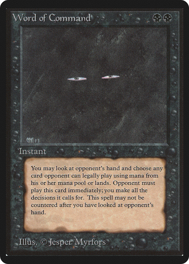 Word of Command (LEB-137) - Limited Edition Beta