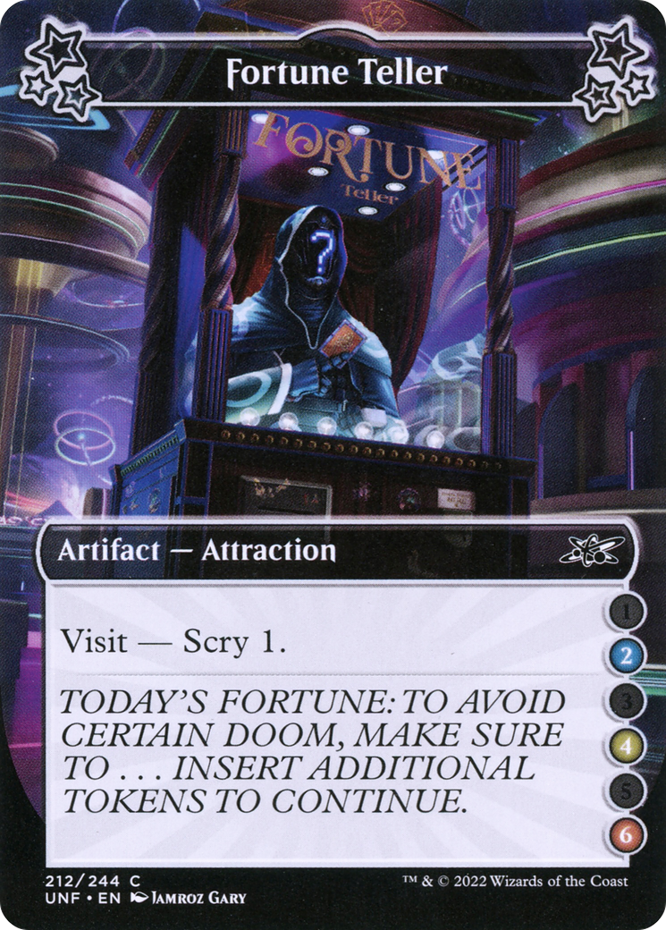 Fortune Teller (2-4-6) (UNF-212B) - Unfinity Foil