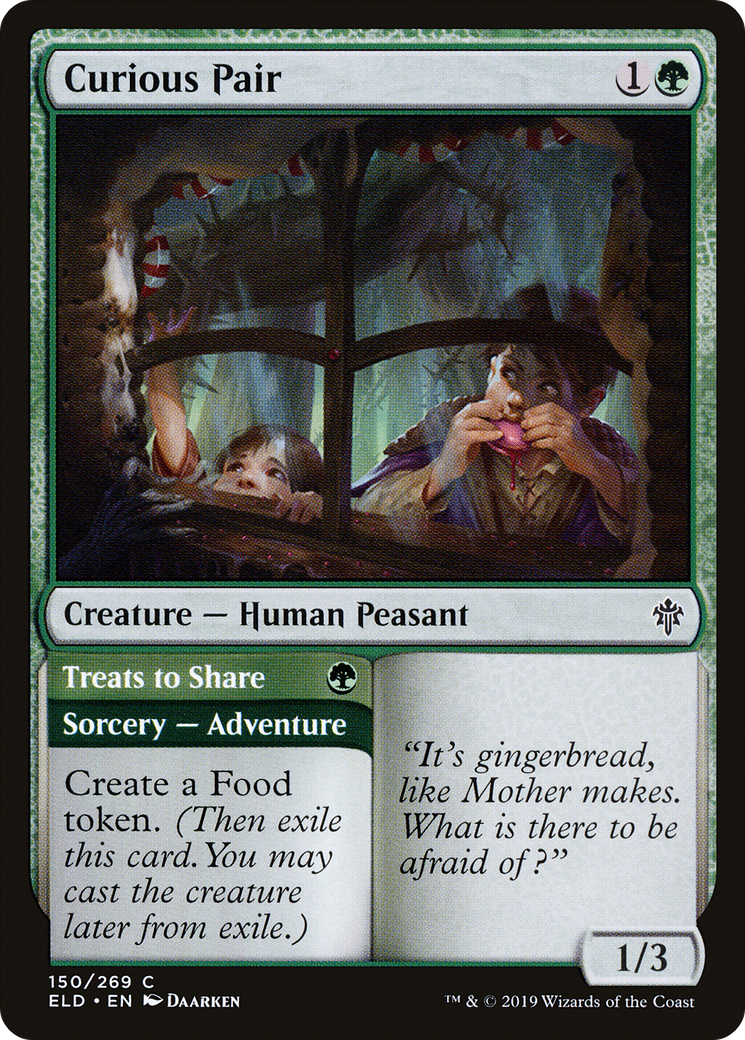 Curious Pair (ELD-150) - Throne of Eldraine