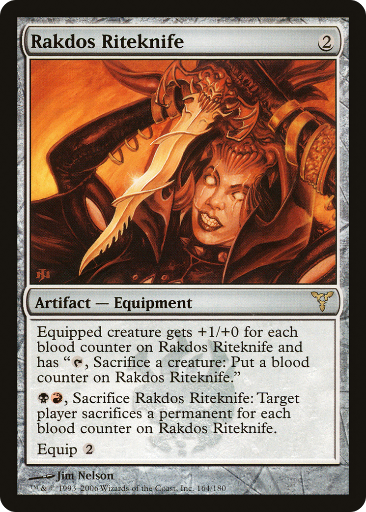 Rakdos Riteknife (DIS-) - Dissension