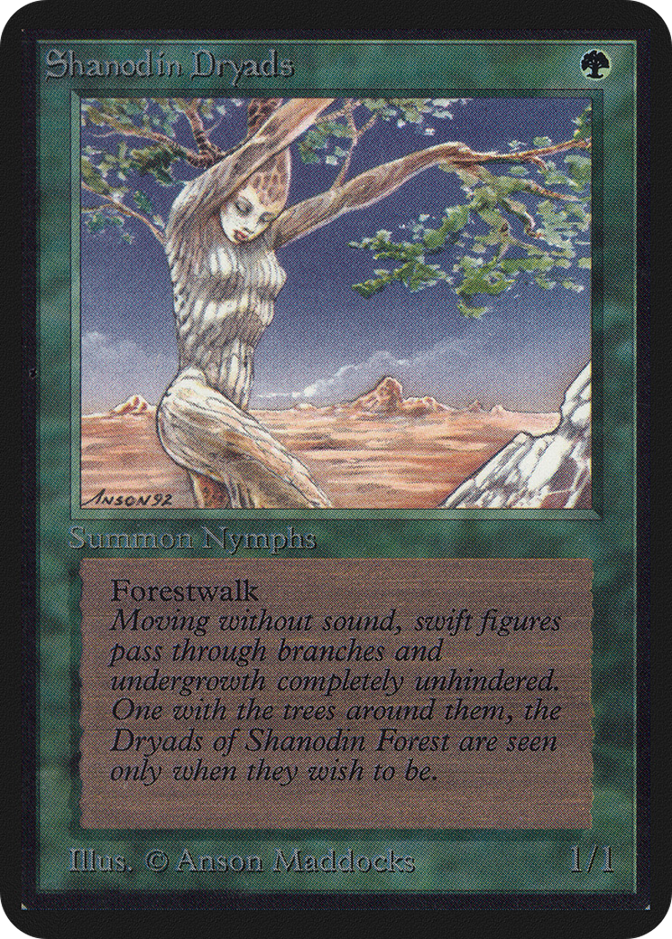 Shanodin Dryads (LEA-216) - Limited Edition Alpha