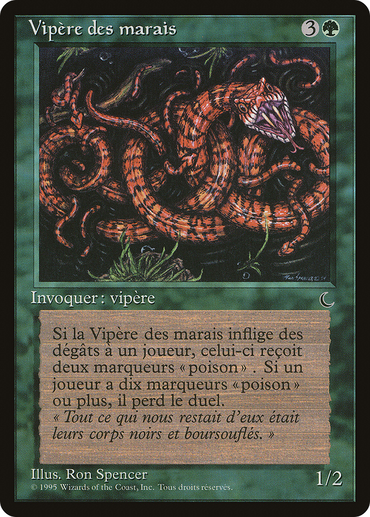 Marsh Viper (French) - "Vipere des marais" (REN-149) - Renaissance