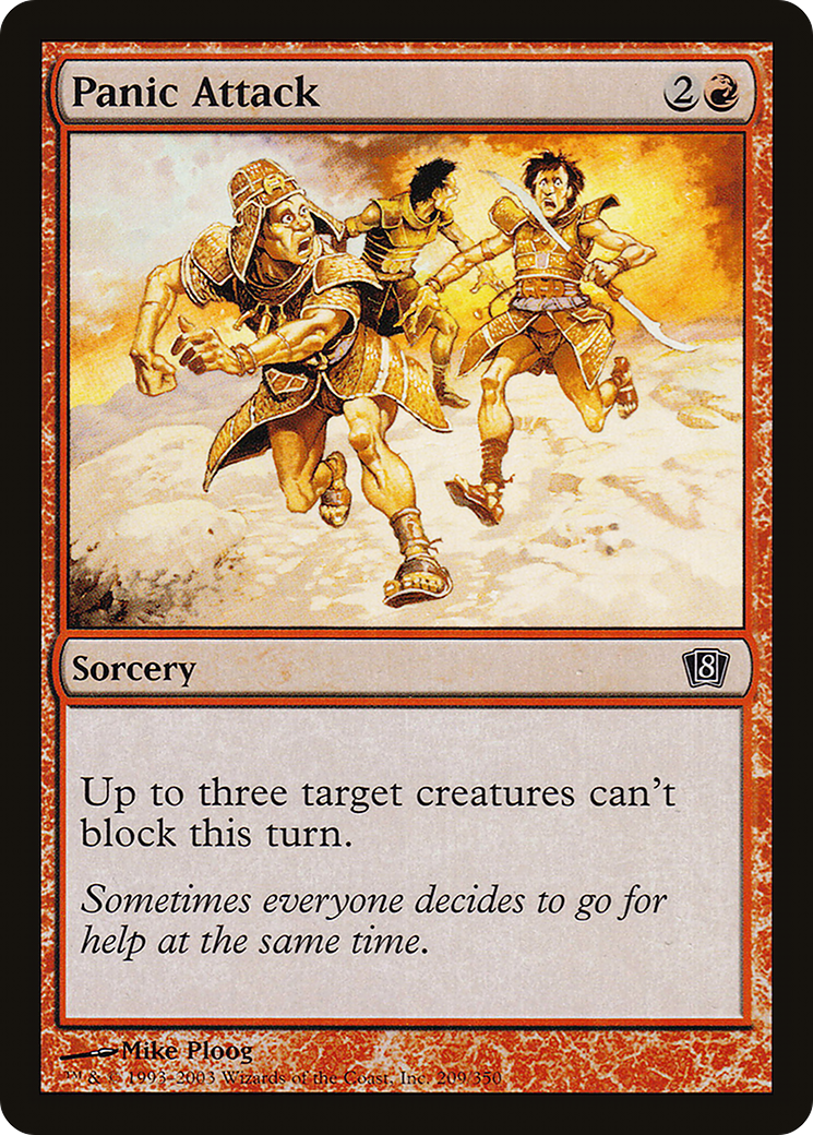 Panic Attack (8ED-209) - 8th Edition Foil