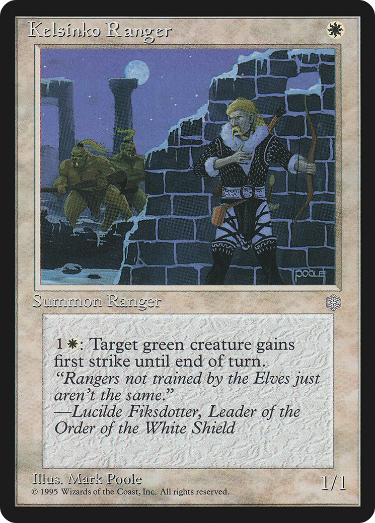 Kelsinko Ranger (ICE-33) - Ice Age