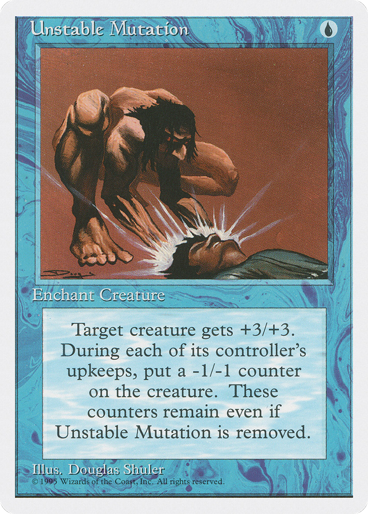 Unstable Mutation (4ED-110) - Fourth Edition