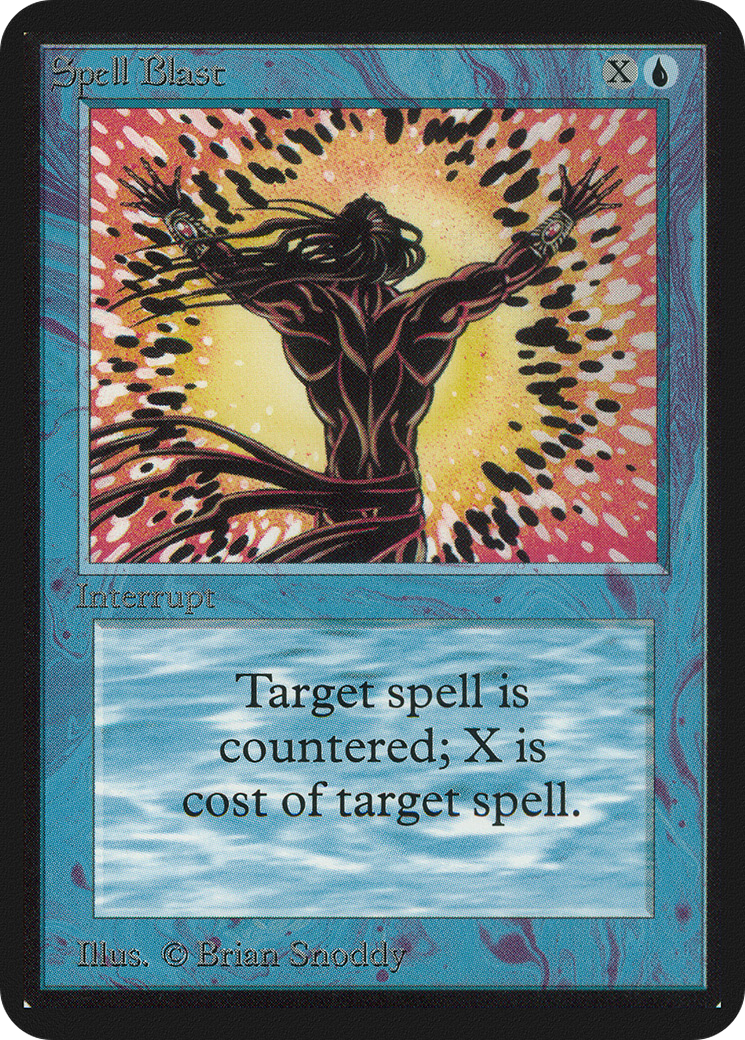 Spell Blast (LEA-79) - Limited Edition Alpha