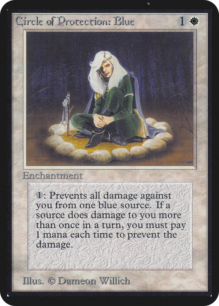 Circle of Protection: Blue (LEA-10) - Limited Edition Alpha