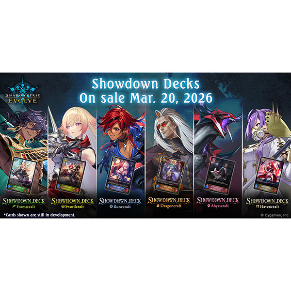 Shadowverse Evolve - Showdown Deck - Forestcraft