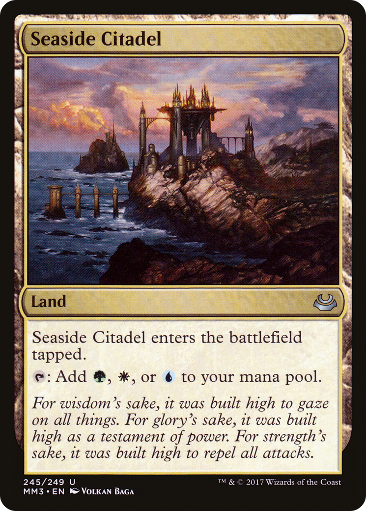 Seaside Citadel (MM3-245) - Modern Masters 2017