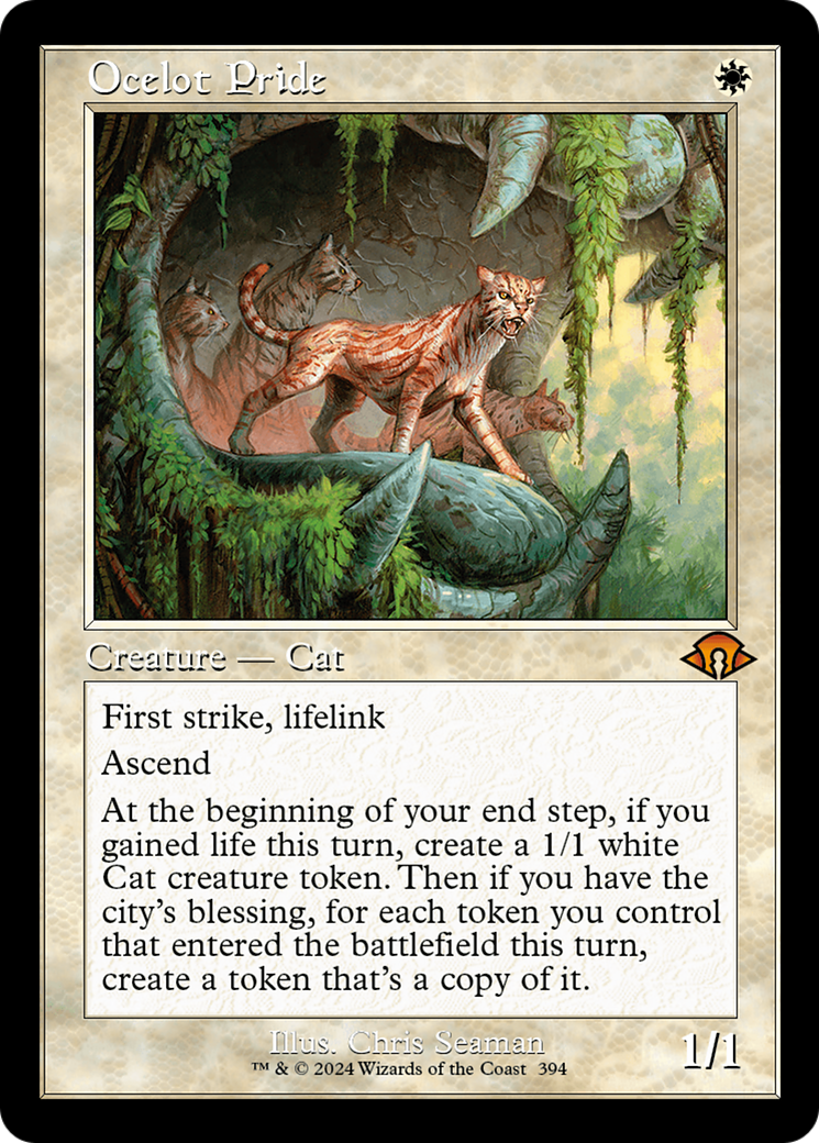 Ocelot Pride (Retro Frame) (MH3-394) - Modern Horizons 3