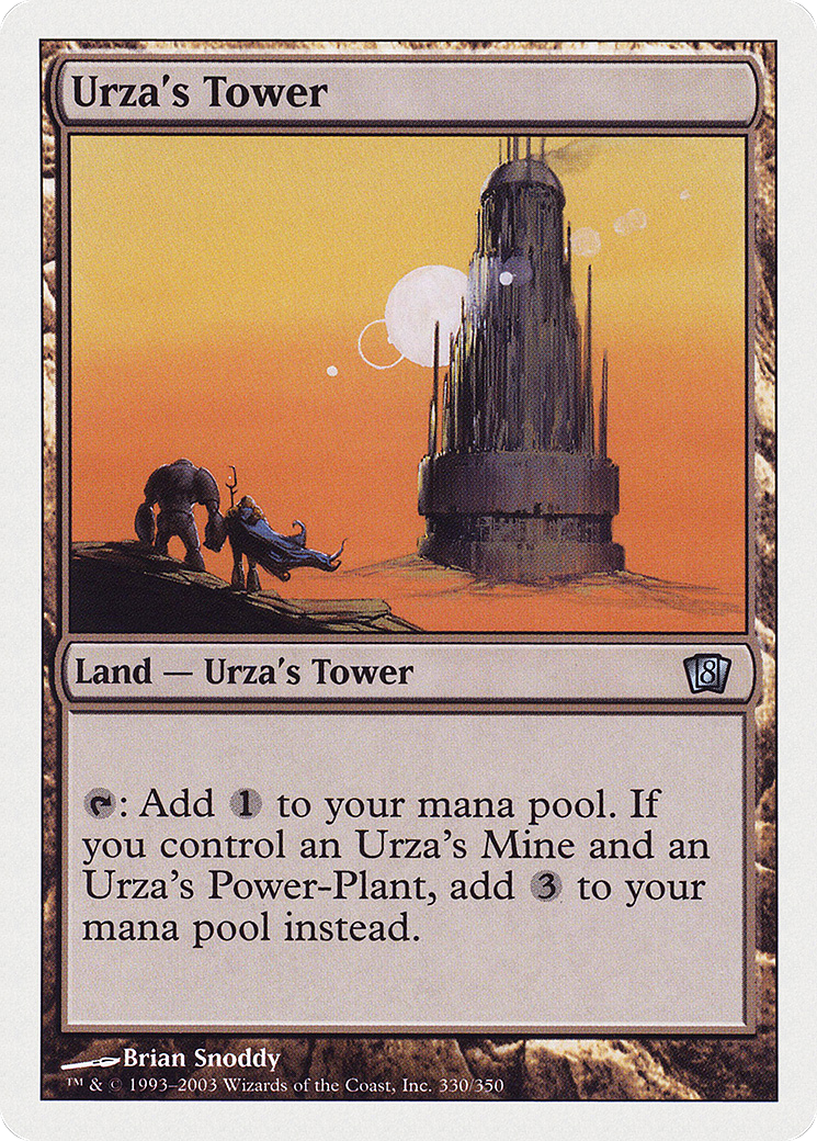 Urza's Tower (8ED-330) - 8th Edition Foil