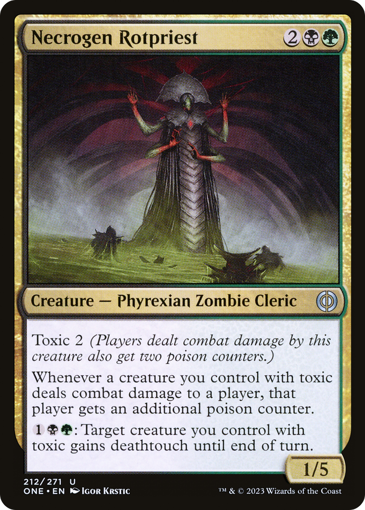 Necrogen Rotpriest (ONE-212) - Phyrexia: All Will Be One