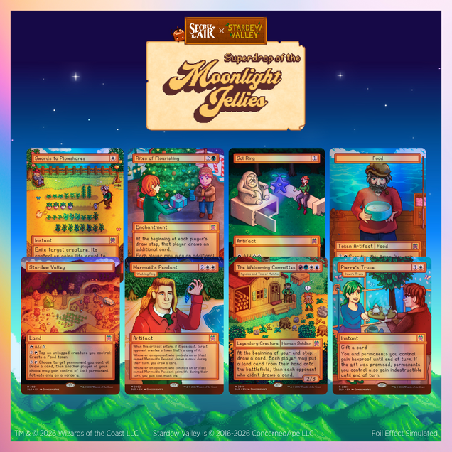 Magic the Gathering - Secret Lair x Stardew Valley - Welcome To Stardew Valley - Traditional Foil
