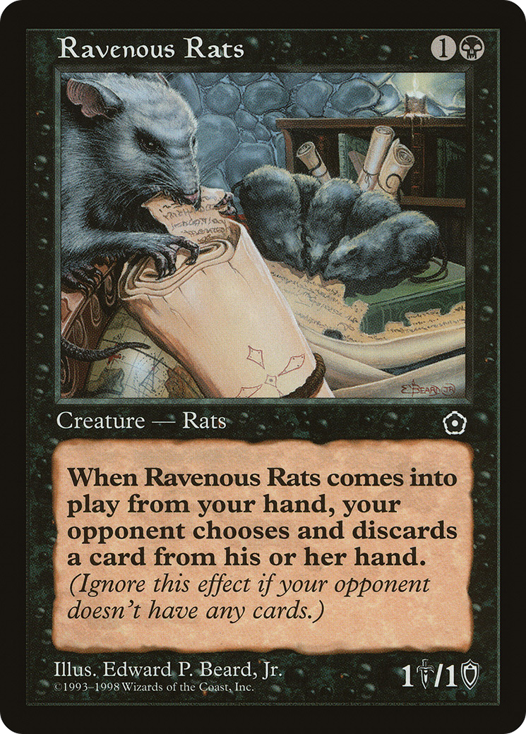Ravenous Rats (P02-87) - Portal Second Age