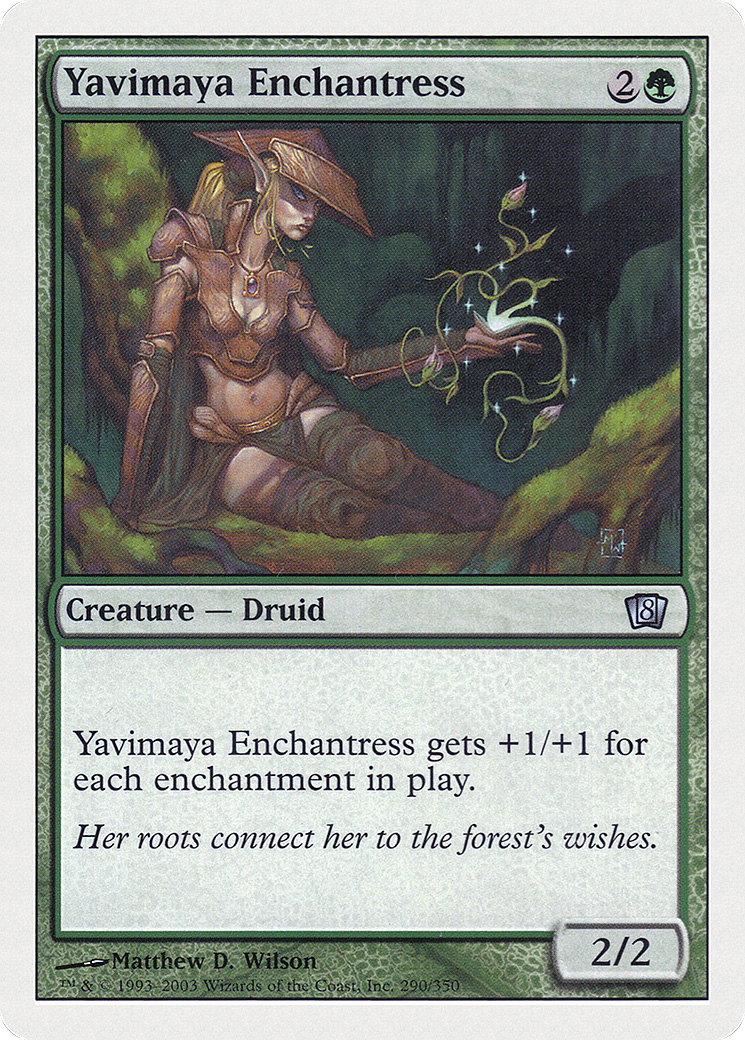 Yavimaya Enchantress (8ED-290) - 8th Edition