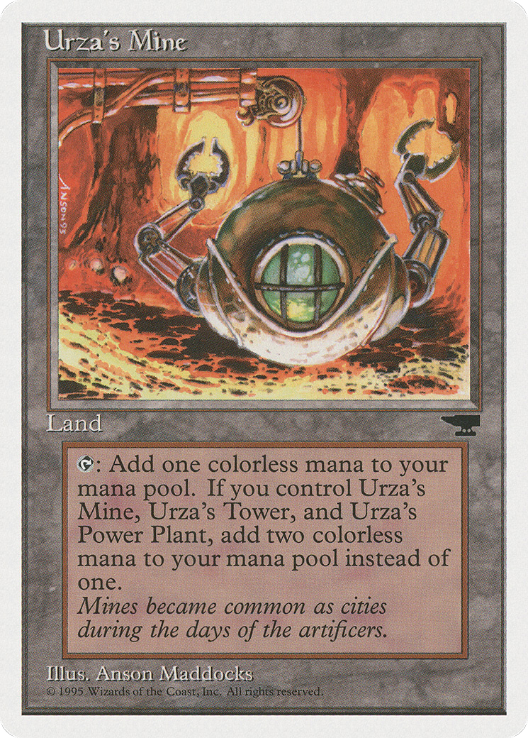 Urza's Mine (Clawed Sphere) (CHR-114) - Chronicles
