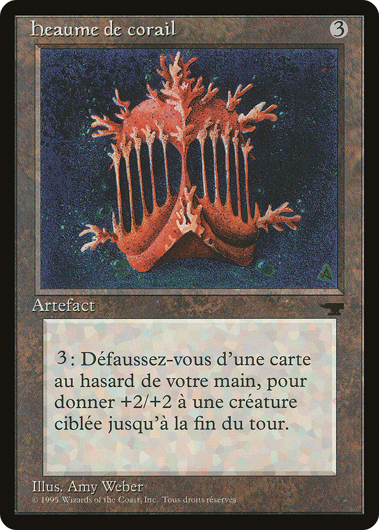 Coral Helm (French) - "heaume de corail" (REN-124) - Renaissance