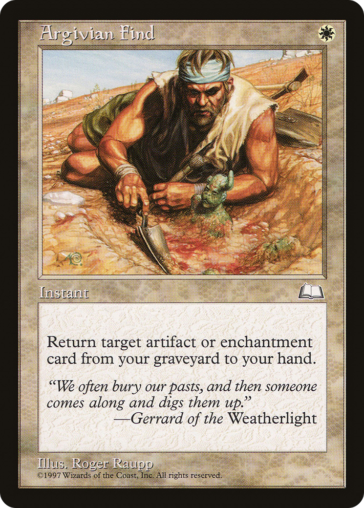 Argivian Find (WTH-6) - Weatherlight