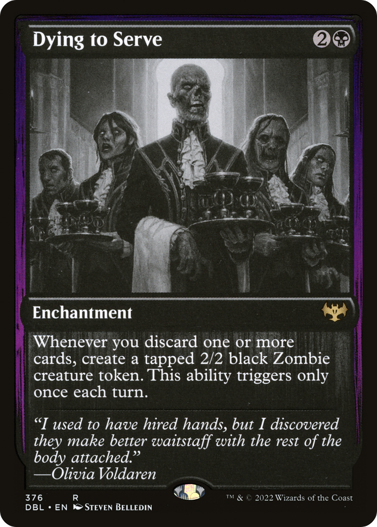 Dying to Serve (DBL-376) - Innistrad: Double Feature