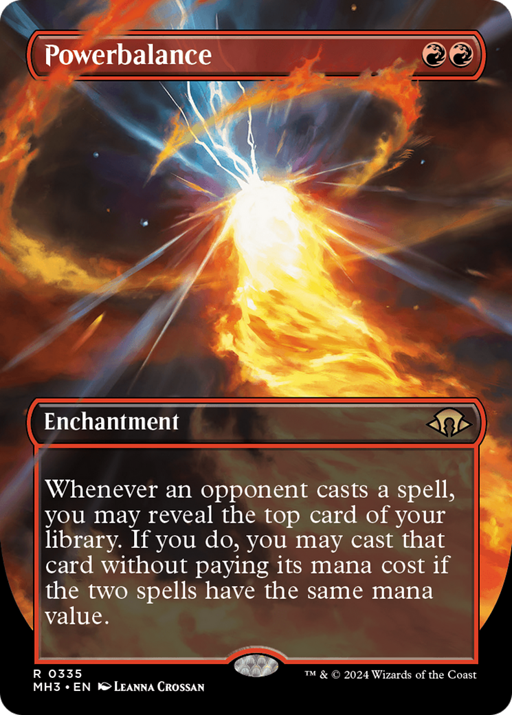 Powerbalance (Borderless) (MH3-335) - Modern Horizons 3 (Borderless)