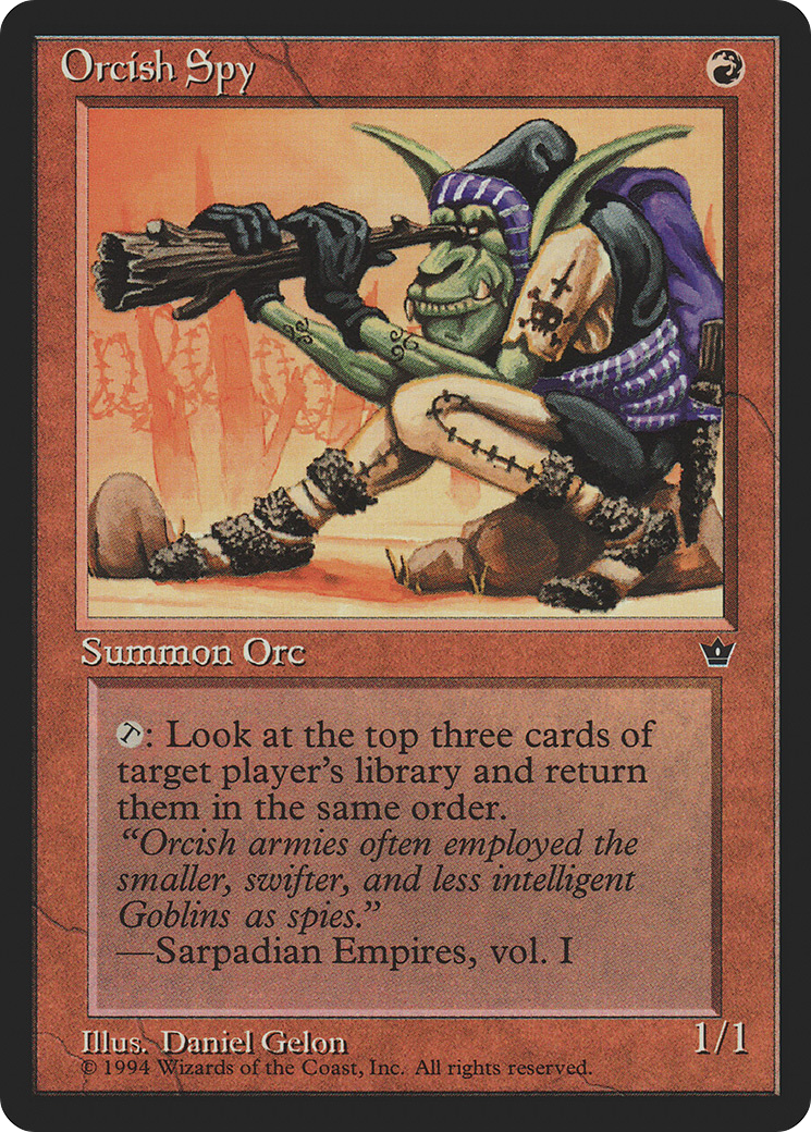 Orcish Spy (Gelon) (FEM-61) - Fallen Empires