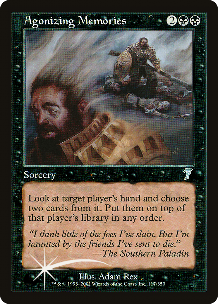 Agonizing Memories (7ED-117) - 7th Edition Foil