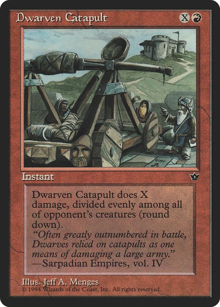 Dwarven Catapult (FEM-51) - Fallen Empires