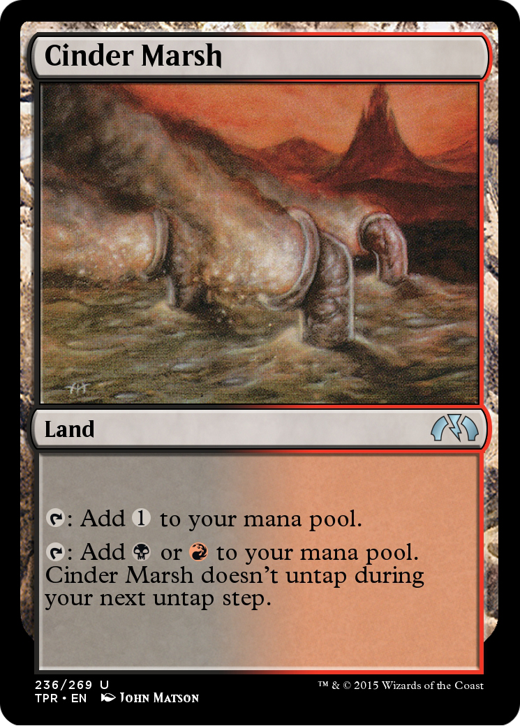 Cinder Marsh (TPR-236) - Tempest Remastered Foil