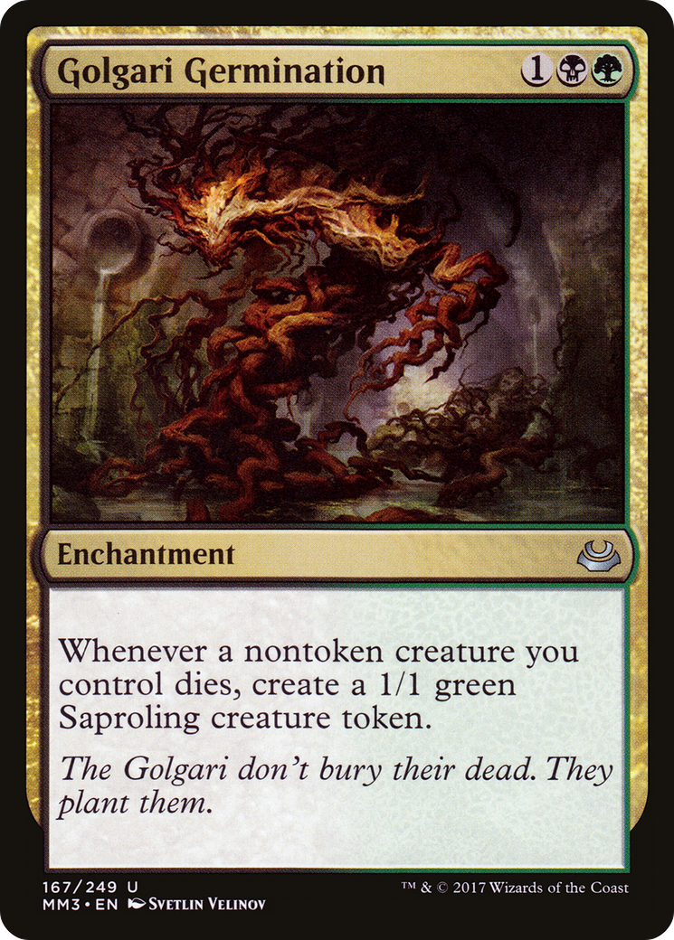 Golgari Germination (MM3-167) - Modern Masters 2017