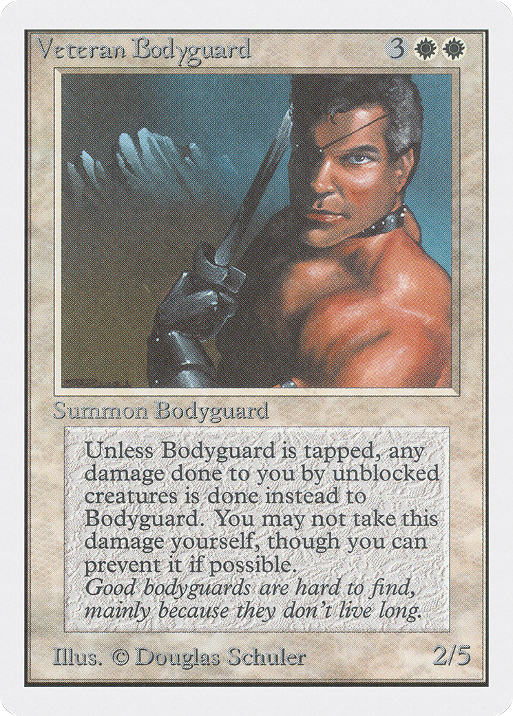 Veteran Bodyguard (2ED-42) - Unlimited Edition