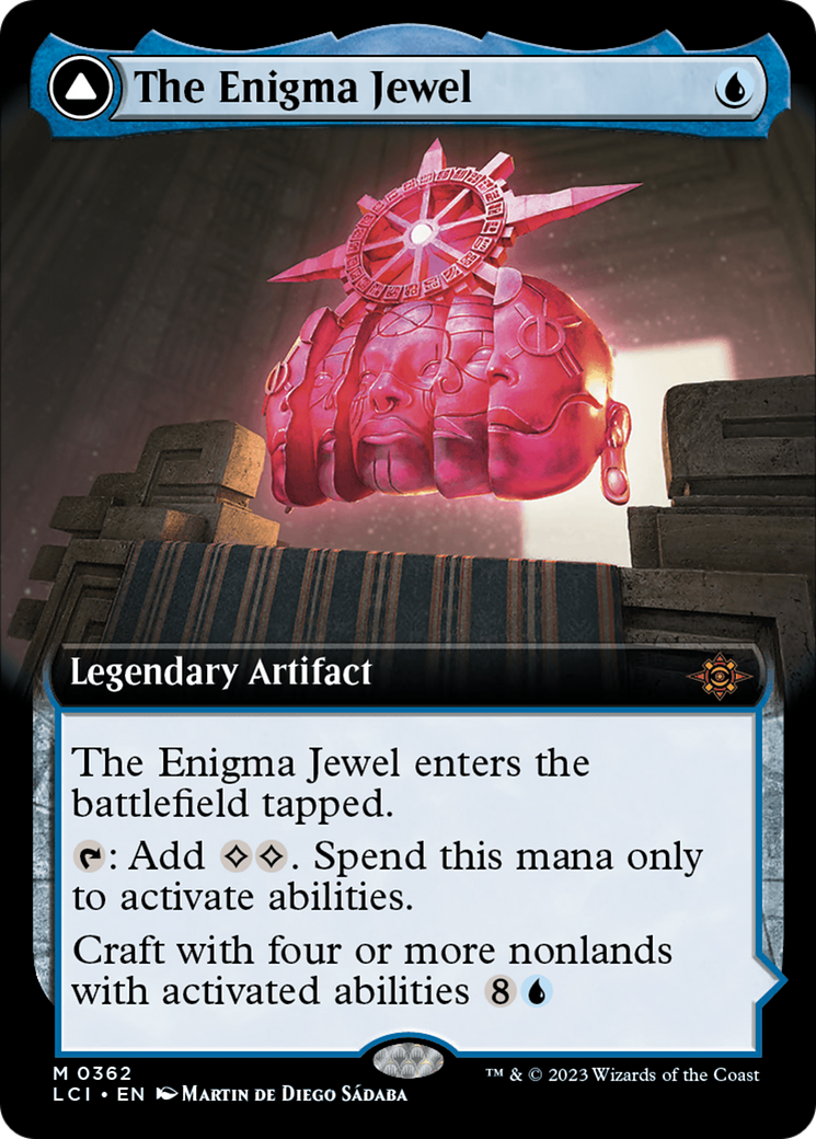 The Enigma Jewel (Extended Art) (LCI-362) - The Lost Caverns of Ixalan: (Extended Art)