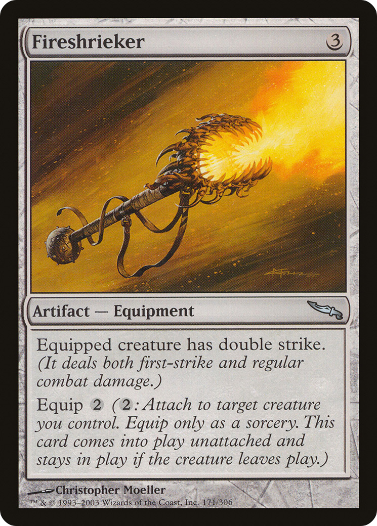 Fireshrieker (MRD-171) - Mirrodin Foil