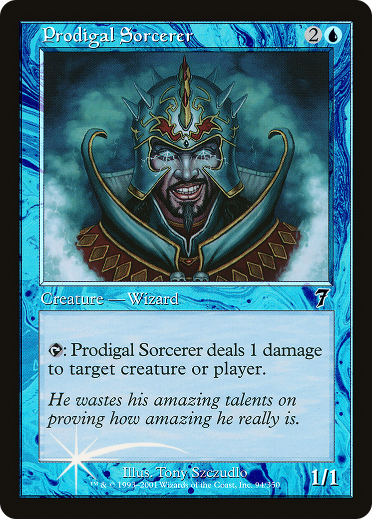 Prodigal Sorcerer (7ED-094) - 7th Edition