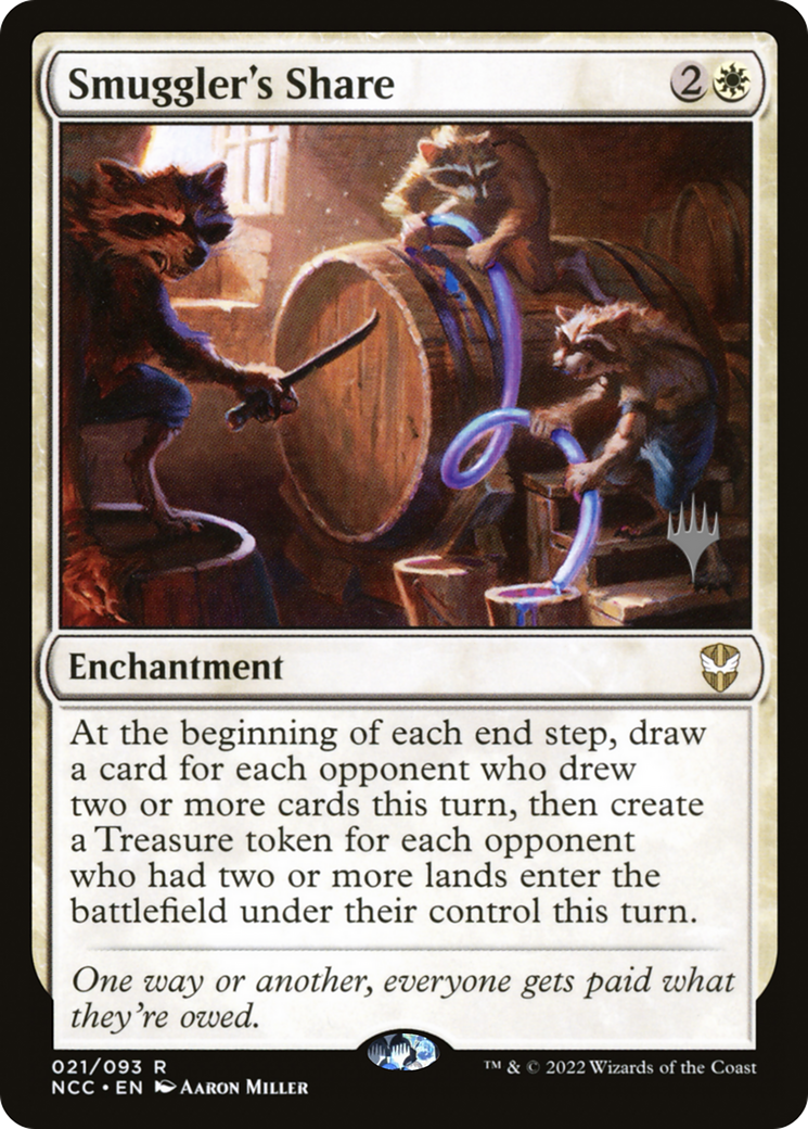 Smuggler's Share (PPNCC-021) - New Capenna Commander Promos Foil