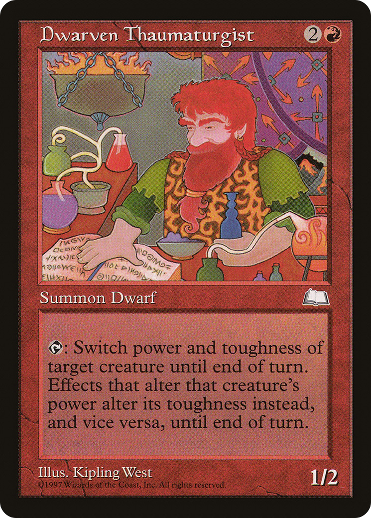 Dwarven Thaumaturgist (WTH-98) - Weatherlight
