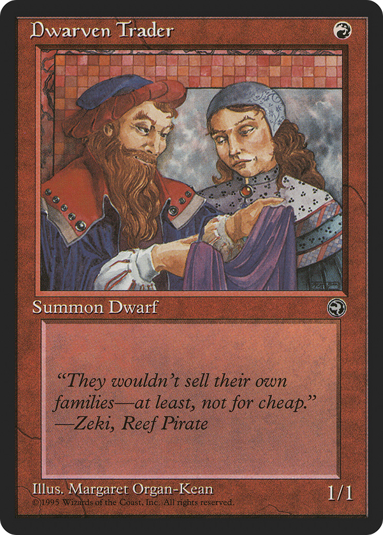 Dwarven Trader [Version 2] (HML-72) - Homelands
