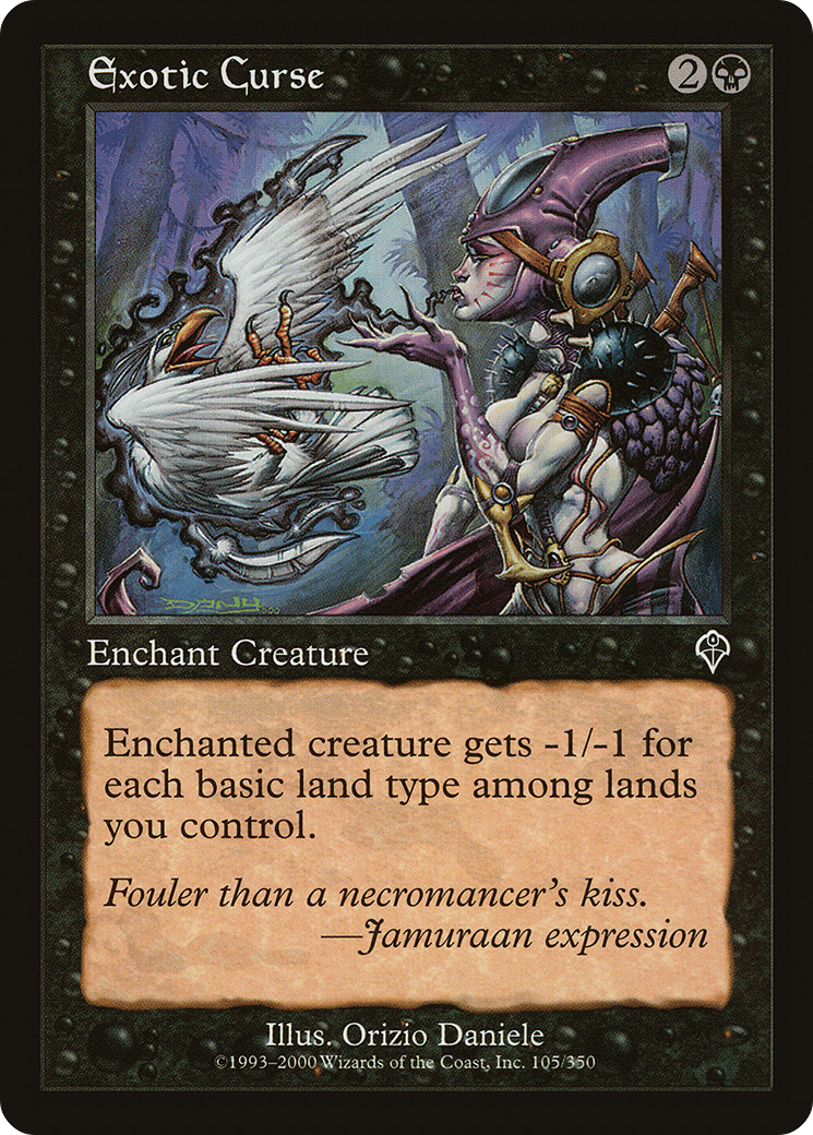 Exotic Curse (INV-105) - Invasion Foil