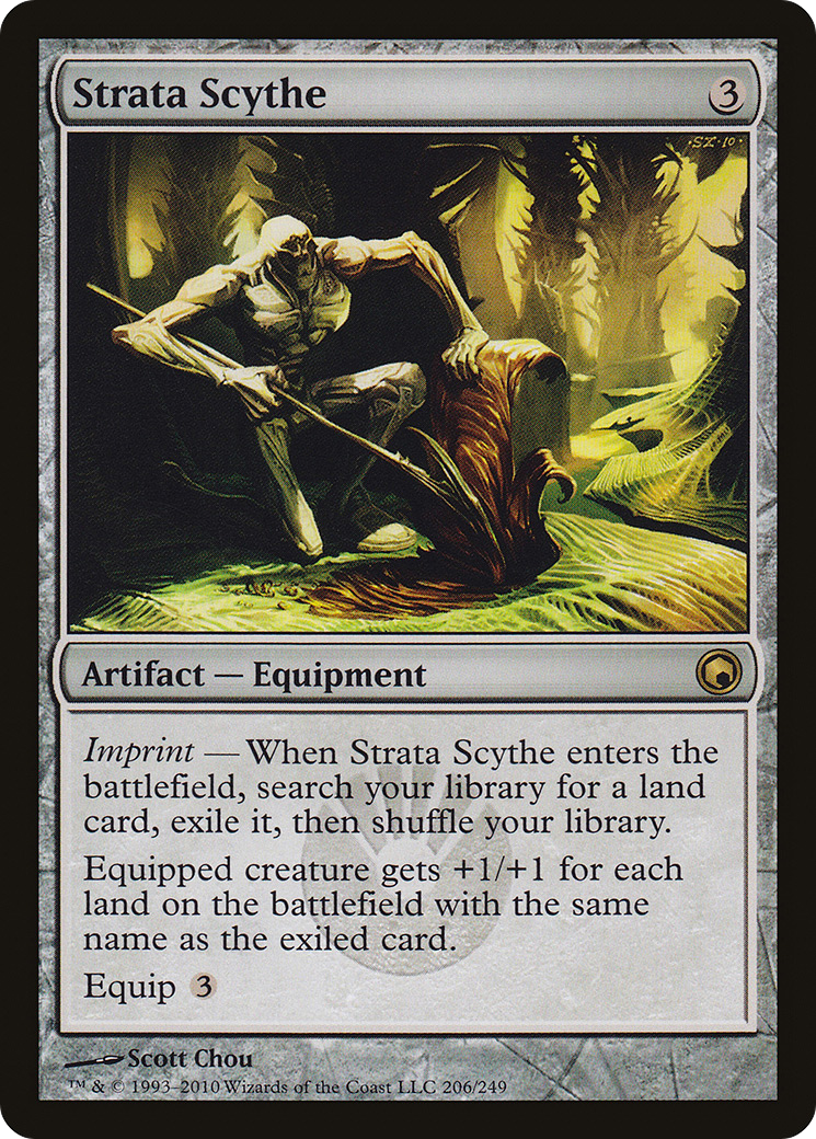 Strata Scythe (SOM-206) - Scars of Mirrodin Foil