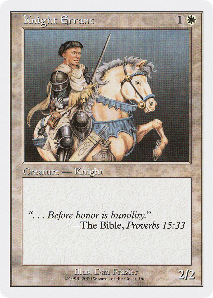 Knight Errant (S00-7) - Starter 2000