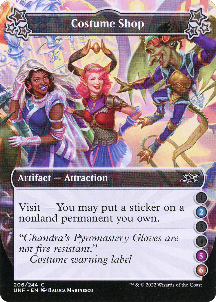 Costume Shop (2-5-6) (UNF-206C) - Unfinity