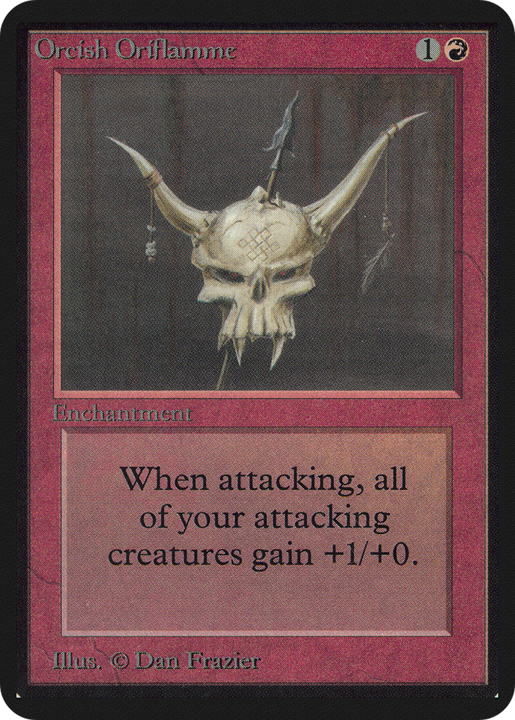 Orcish Oriflamme (LEA-166) - Limited Edition Alpha