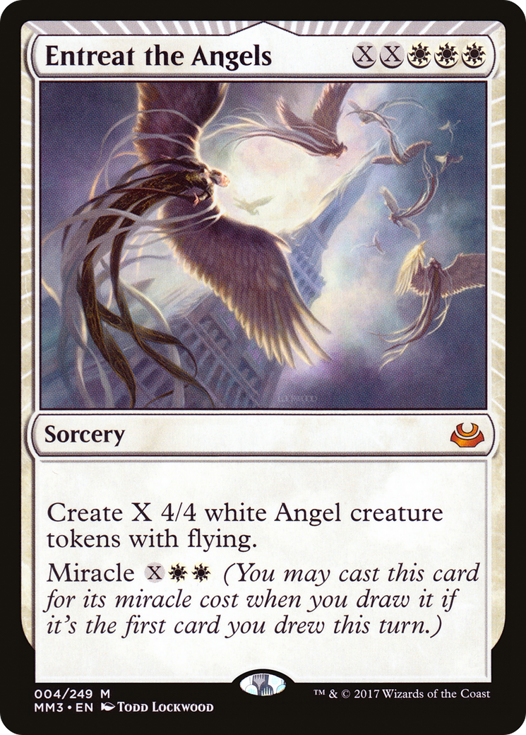 Entreat the Angels (MM3-004) - Modern Masters 2017: (miracle)