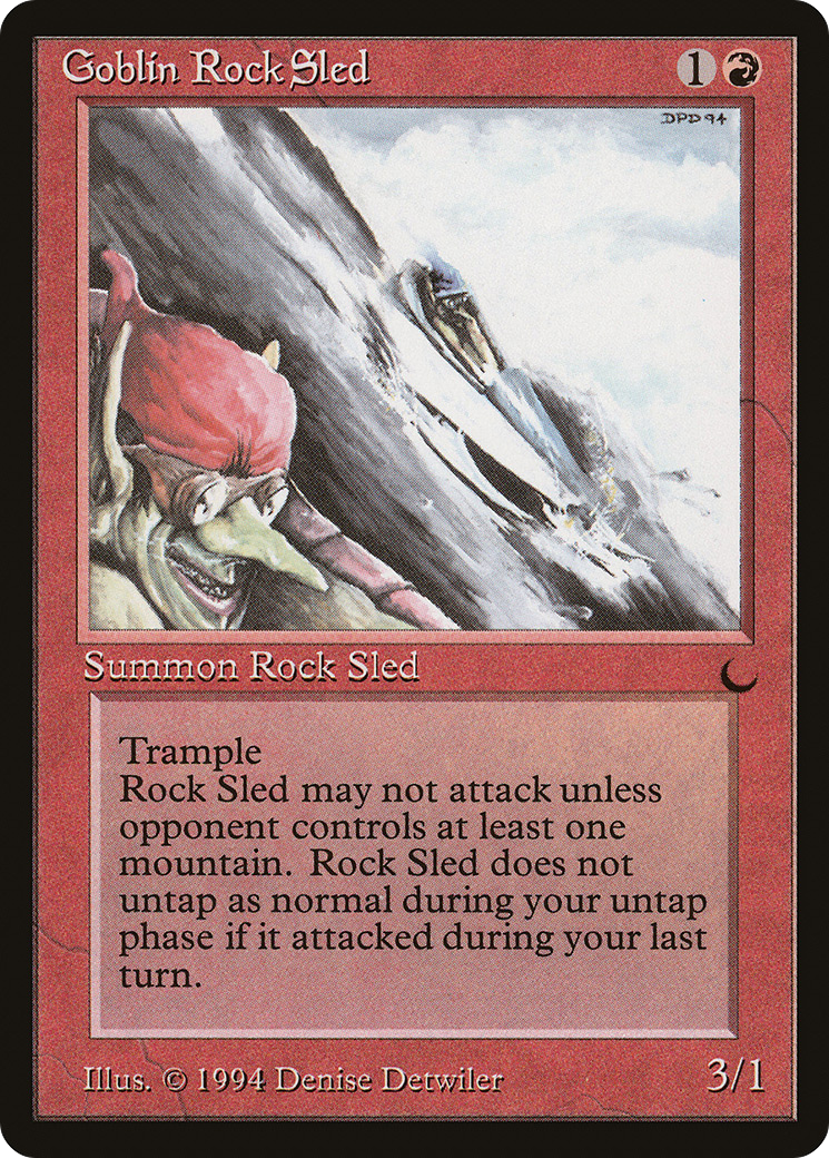 Goblin Rock Sled (DRK-67) - The Dark