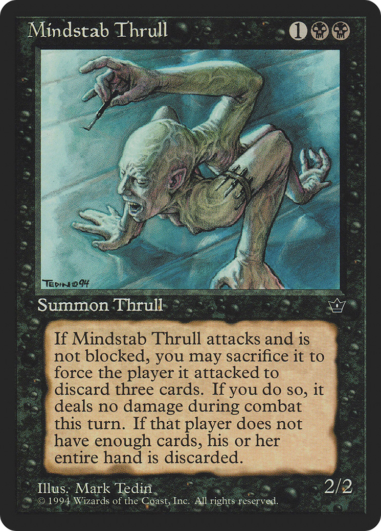 Mindstab Thrull (Tedin) (FEM-40) - Fallen Empires
