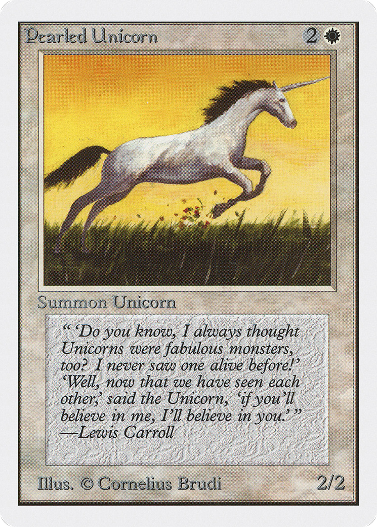 Pearled Unicorn (2ED-31) - Unlimited Edition